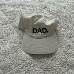 White Dad Hat